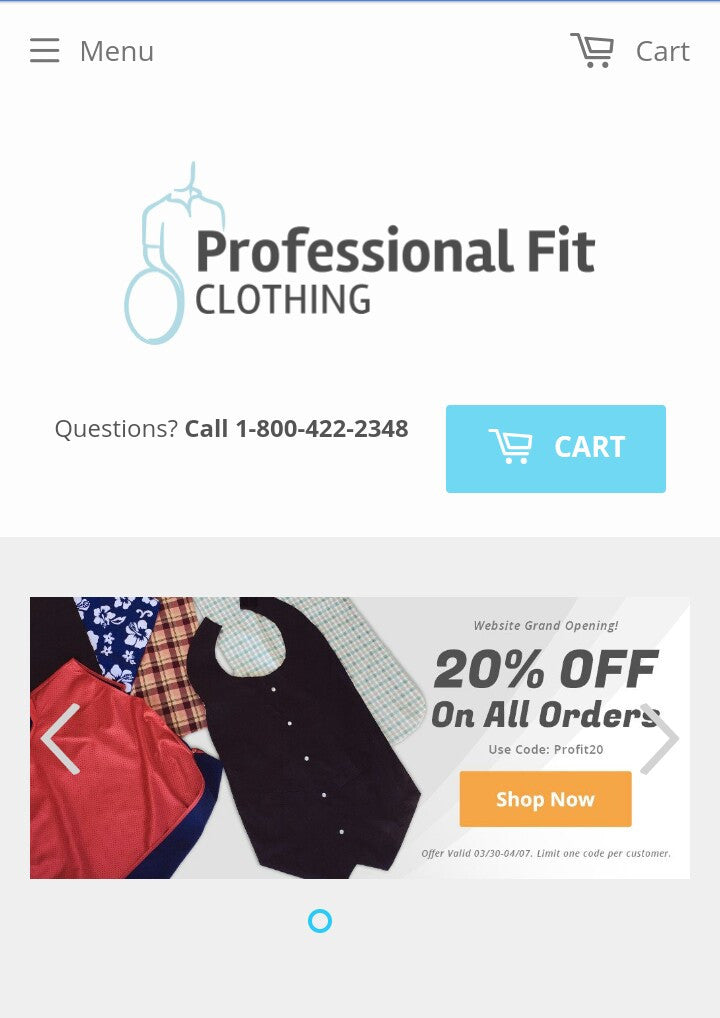 New Website Launch Sale