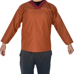 Adult Unisex Long Sleeve V-Neck Tough Shirt # 307Lsv