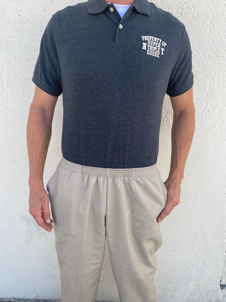 Men's Short Sleeve Polo Shirt Jumpsuit # MSSPJUM